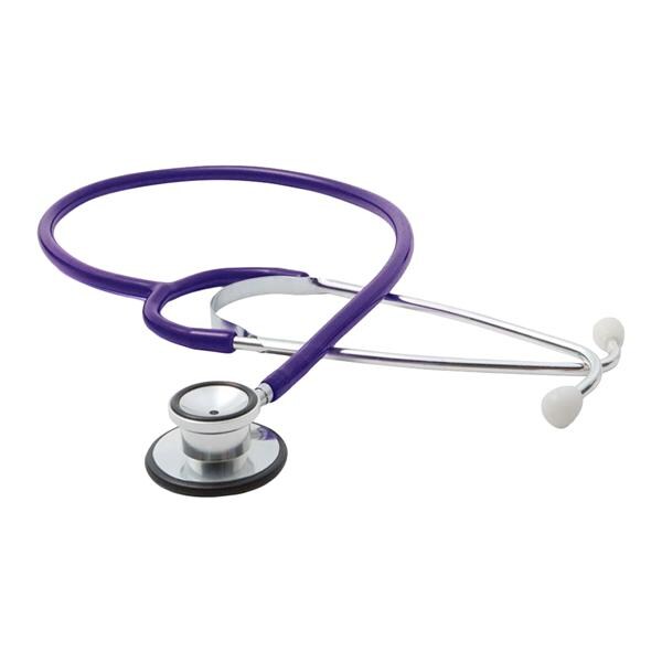 Proscope 670 Classic Stethoscope Adult Purple Single Lumen Tubing Ea