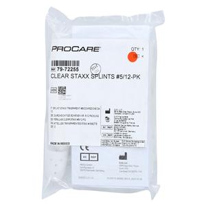 Procare Immobilization Splint Finger Size 5 Plastic 2.31" Ambidextrous