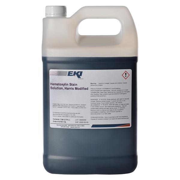 Harris Hematoxylin Stain Dark Purple 1gal Modified; Liquid Volume...