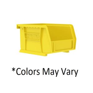 AkroBins Storage Bin Yellow Polymer With Label Holder 7-3/8x4-1/8x3" 24/Ca