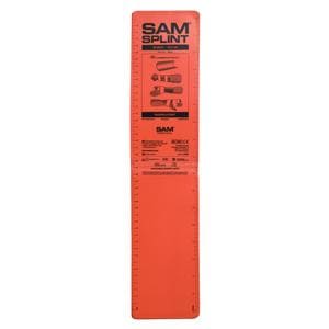 Sam Flatfold Splint Limb Junior Aluminum/Foam 4.25x18", 24 EA/CA
