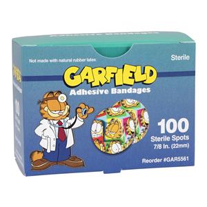 Careband Spot Bandage Plastic 7/8" Garfield Sterile 12Bx/Case