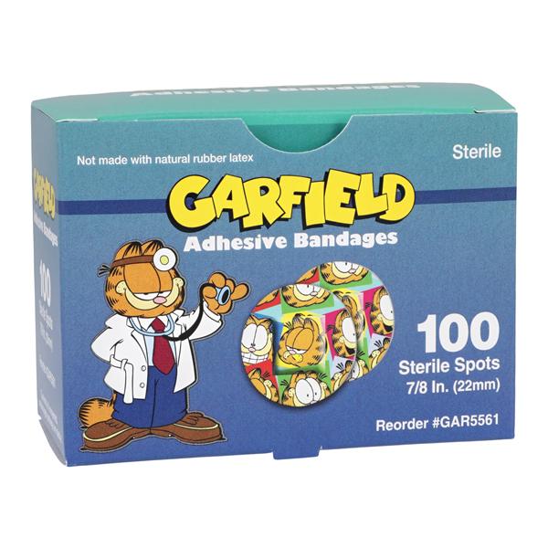 Careband Spot Bandage Plastic 7/8" Garfield Sterile 12Bx/Case