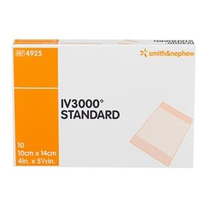 Opsite IV 3000 Film Catheter Fixation Dressing 4x5" Sterile Adhes...