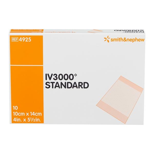 Opsite IV 3000 Film Catheter Fixation Dressing 4x5" Sterile Adhes...