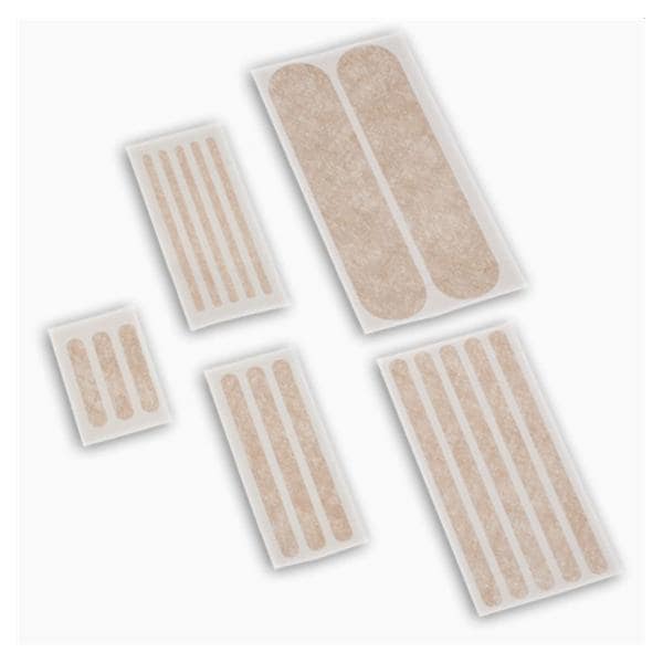 Episeal Wound Closure Strip 1/4x1/2" Tan Breathable Adherent Ster...