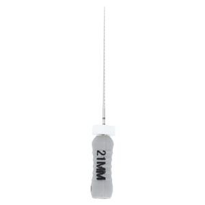 C-File Size #08 Gray 21 mm Stainless Steel 6/Pk