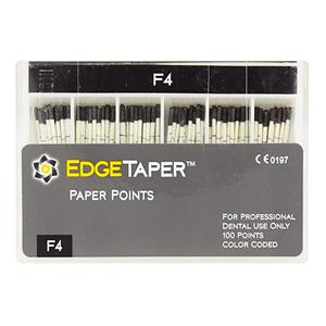EdgeTaper Paper Points F4 Black 100/Pk