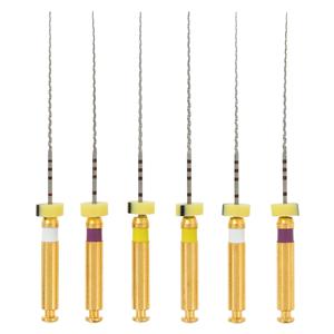 EdgeFind Endo File 25 mm Nickel Titanium Assorted Assorted 6/Pk