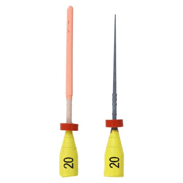EdgeCore For EdgeV-File HT Obturator Obturators Size #20 Yellow 6/Pk
