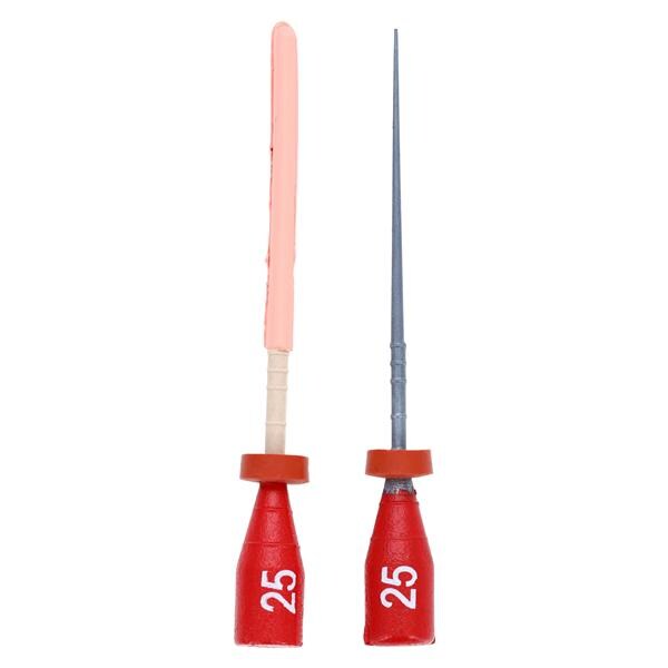 EdgeCore For EdgeV-File HT Obturator Obturators Size #25 Red 6/Pk