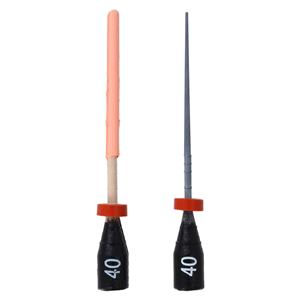 EdgeCore For EdgeV-File HT Obturator Obturators Size #40 Black 6/Pk
