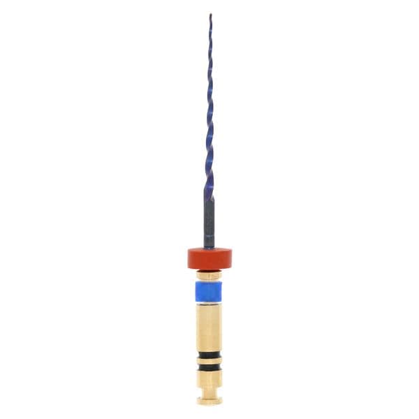 Edge Evolve Endo File 21 mm Size #30 Nickel Titanium Blue .04 6/Pk
