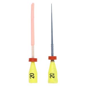 Edgecore Obturators Size #20 Yellow 6/Pk