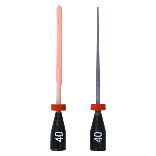 Edgecore Obturators Size #40 Black 6/Pk