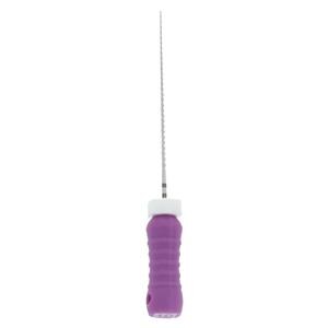 Edge K-File K-File 21 mm Size #10 Stainless Steel Purple 6/Pk