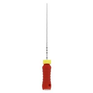 Edge K-File K-File 25 mm Size #25 Stainless Steel Red 6/Pk