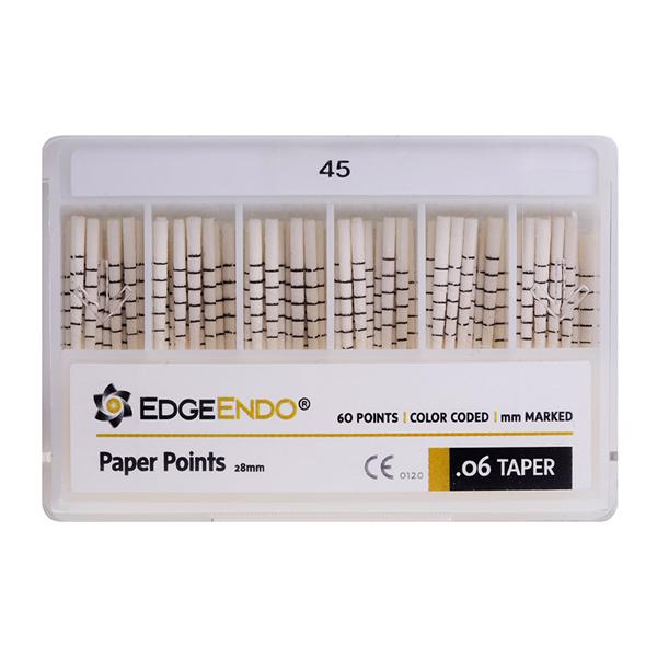EdgeEndo Paper Points .06 60/Pk