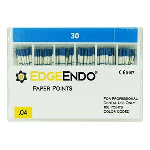 EdgeEndo Paper Points Size #30 .04 100/Pk