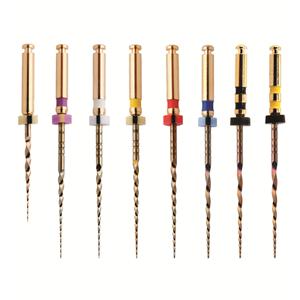 EdgeTaper Platinum Endo File 19 mm Nickel Titanium Yellow SX 6/Pk