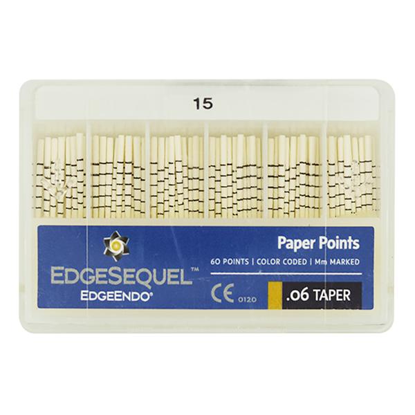 EdgeSequel Sapphire Absorbent Points .06 60/Pk