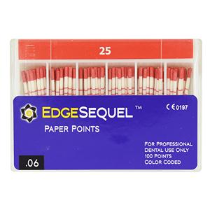EdgeSequel Sapphire Absorbent Points Size #25 .06 100/Pk
