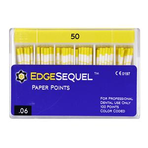 EdgeSequel Sapphire Absorbent Points Size #15 .06 Yellow 100/Pk