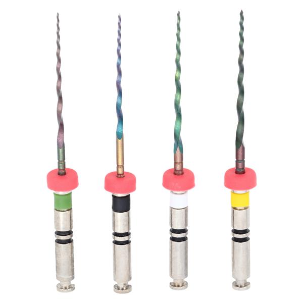EdgeSequel Sapphire Endo File 21 mm Size #35-50 Nckl Tnm Assorted .04 4/Pk