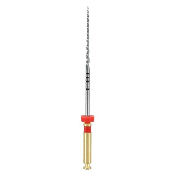 EdgeTaper Endo File 31 mm Nickel Titanium Red F2 6/Pk