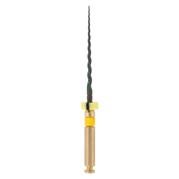 EdgeTaper Platinum Endo File 21 mm Nickel Titanium Yellow F1 6/Pk