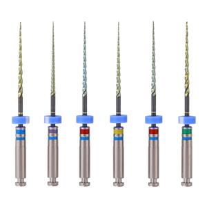 Edge X7 Utopia Rotary Endo File 21 mm Size Assorted NiTi Assorted .06 Tpr 6/Pk