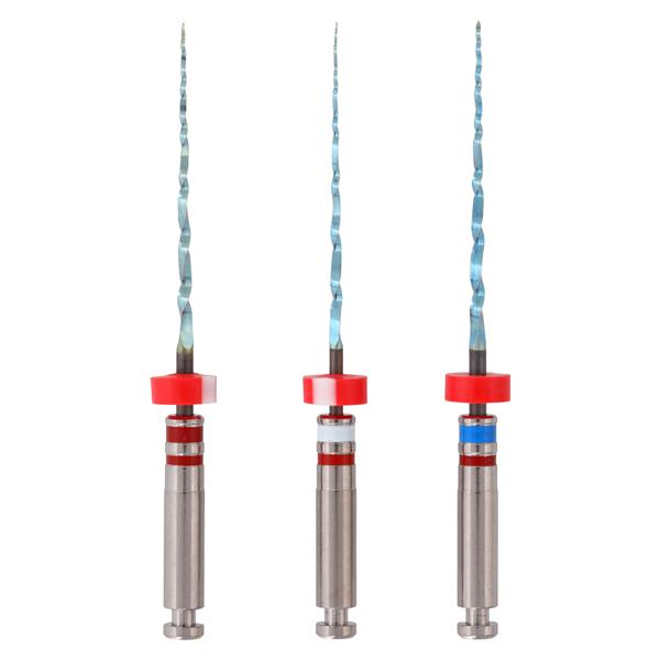 EdgeSequel Utopia Rotary Endo File 21 mm Size Assorted NiTi Astd .04 Tpr 3/Pk