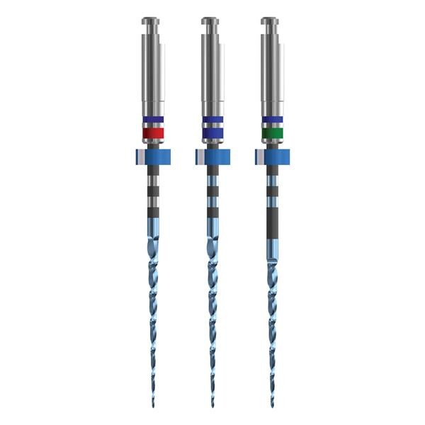 EdgeSequel Utopia Rotary Endo File 21 mm Size #25 NiTi Red .06 Tpr 6/Pk
