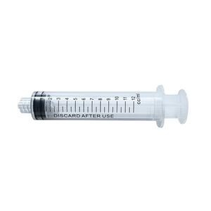 Edge Luer Lock Style Irrigating Syringe 12 cc Clear