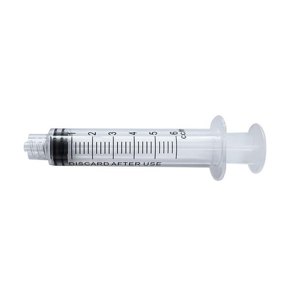 Edge Luer Lock Style Irrigating Syringe 6 cc 50/Pk