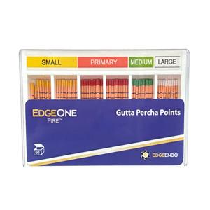 EdgeOne Fire Gutta Percha Points Assorted 60/Pk