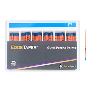 EdgeTaper Gutta Percha F3 60/Pk