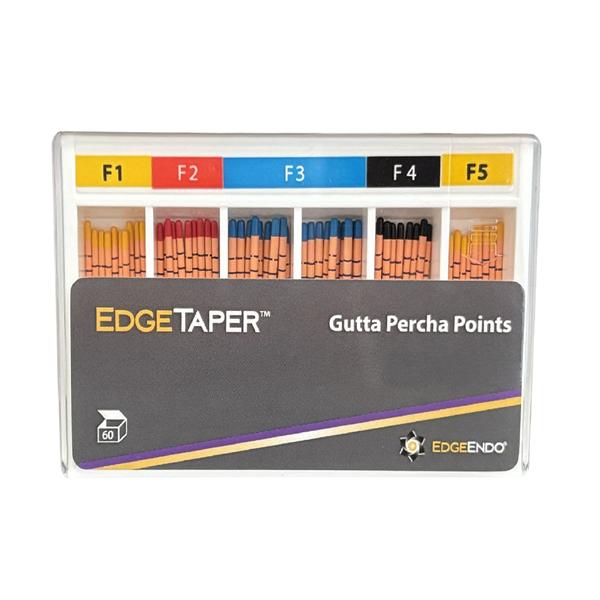 EdgeTaper Gutta Percha F1-F5 60/Pk