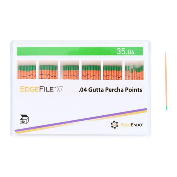 Edge X7 Gutta Percha Size #35 60/Pk