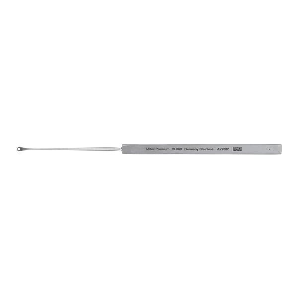 Shapleigh Ear Curette 6" Stainless Steel Reusable EA