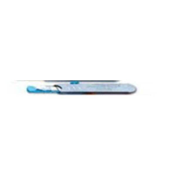 Scalpel #11 #3 Handle Shield/TIME OUT Sleeve Sterile Blue 96/Case