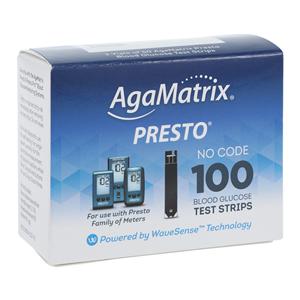 WaveSense Presto Blood Glucose Test Strip CLIA Waived 100 Count 1...