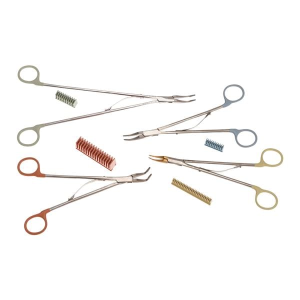 Hemoclip Ligating Clip Small Reusable With Lateral Transverse Gro...