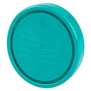 Gent-L-Kare Lid Polyethylene With Screw Top Non-Sterile Turquoise...