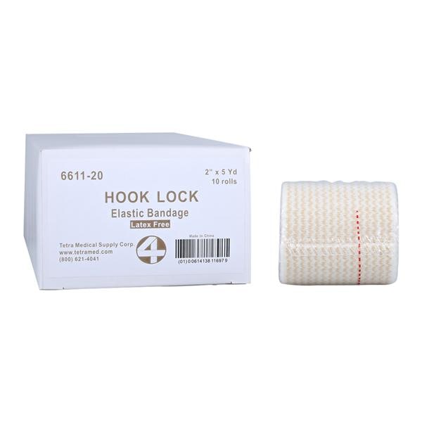 Hook Lock Bandage Elastic 2"x5yd 10/Box