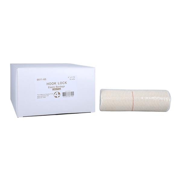 Hook Lock Bandage Elastic 6"x5yd 10/Bx