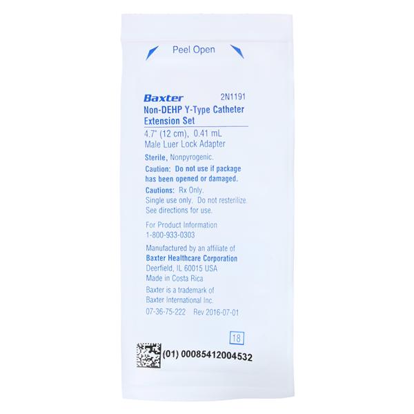 Catheter Extension Set 0.6mL Priming Volume 5" DEHP-Free Not Made...