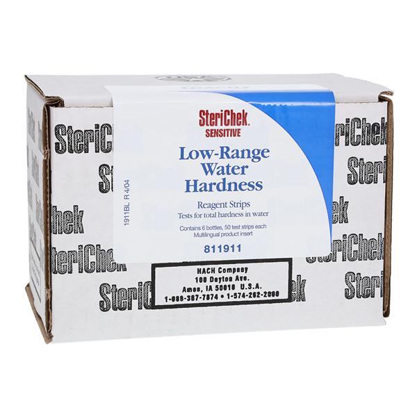 SteriChek Water Hardness Test With Sensitive Low Range 300/Case