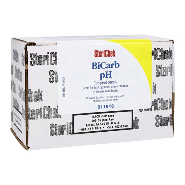 SteriChek BiCarb pH Test Strip 5Bt/Box