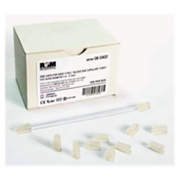 Safe-T-Fill End Cap Rubber For Blood Gas Capillary Tubes 1000/Pac...
